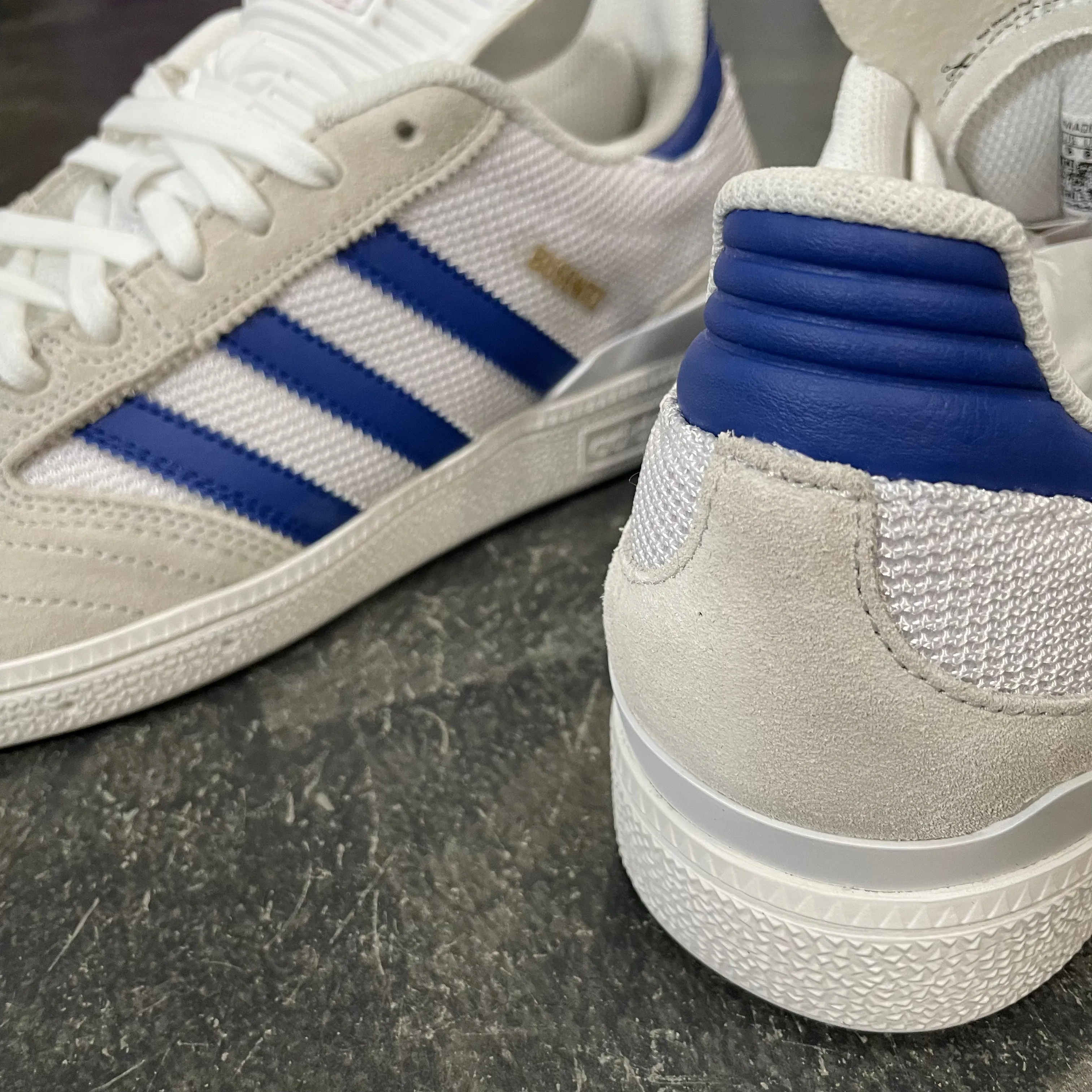 Adidas Busenitz Crystal White/Blue