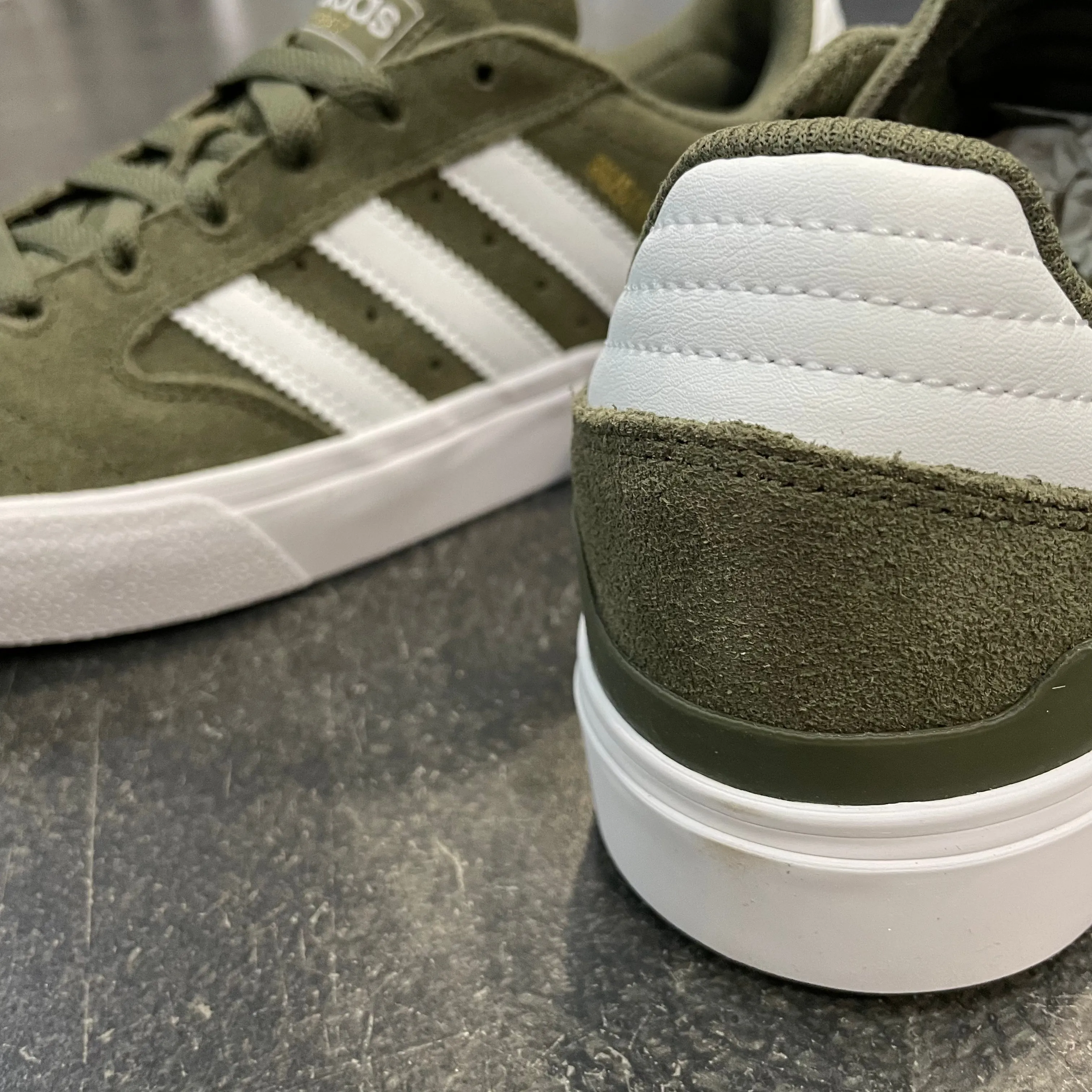 Adidas Busenitz Vulc II Olive/White