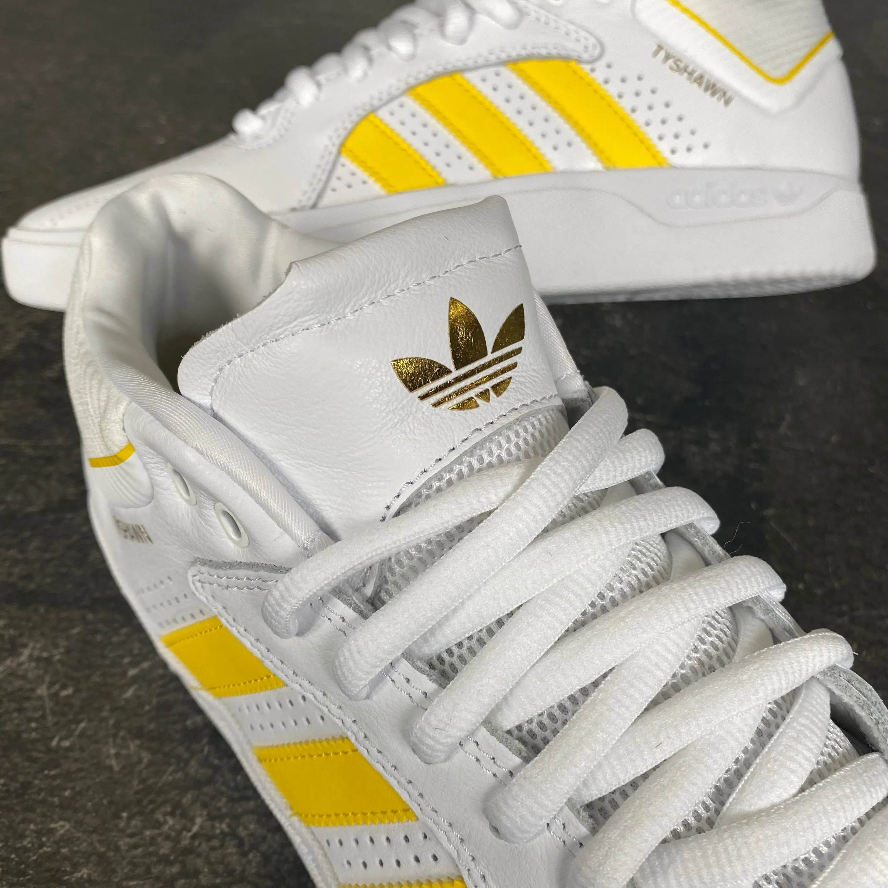 Adidas Tyshawn White/Yellow SALE