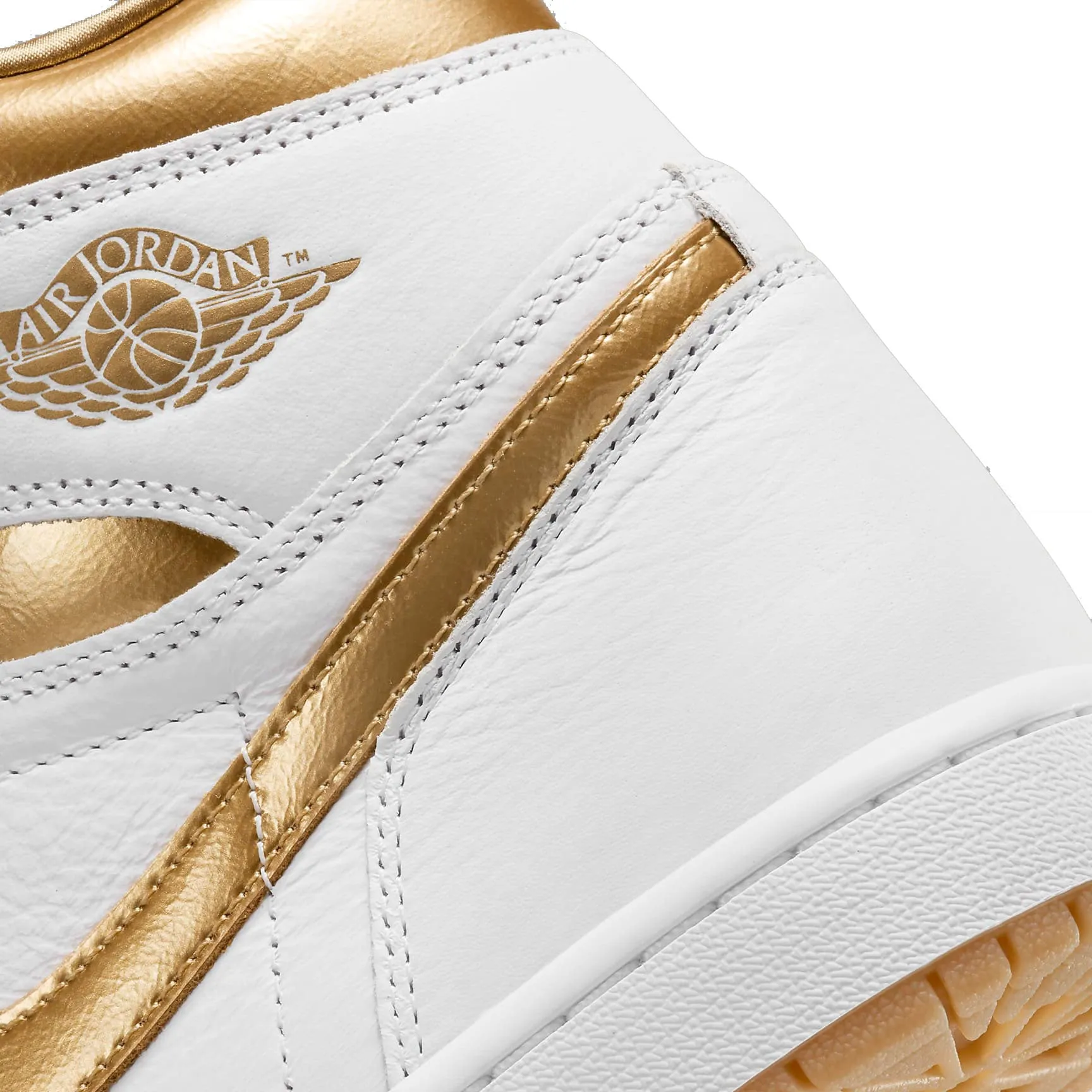 AIR JORDAN 1 RETROエア ジョーダン 1 レトロ HIGH OG WMNS "White and Gold"【FD2596-107】