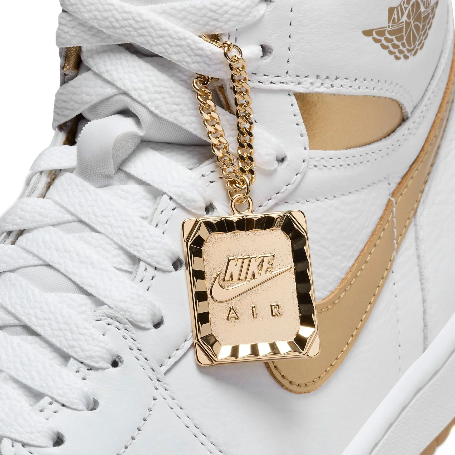 AIR JORDAN 1 RETROエア ジョーダン 1 レトロ HIGH OG WMNS "White and Gold"【FD2596-107】