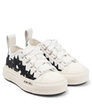 Amiri embroidered sneakers, white