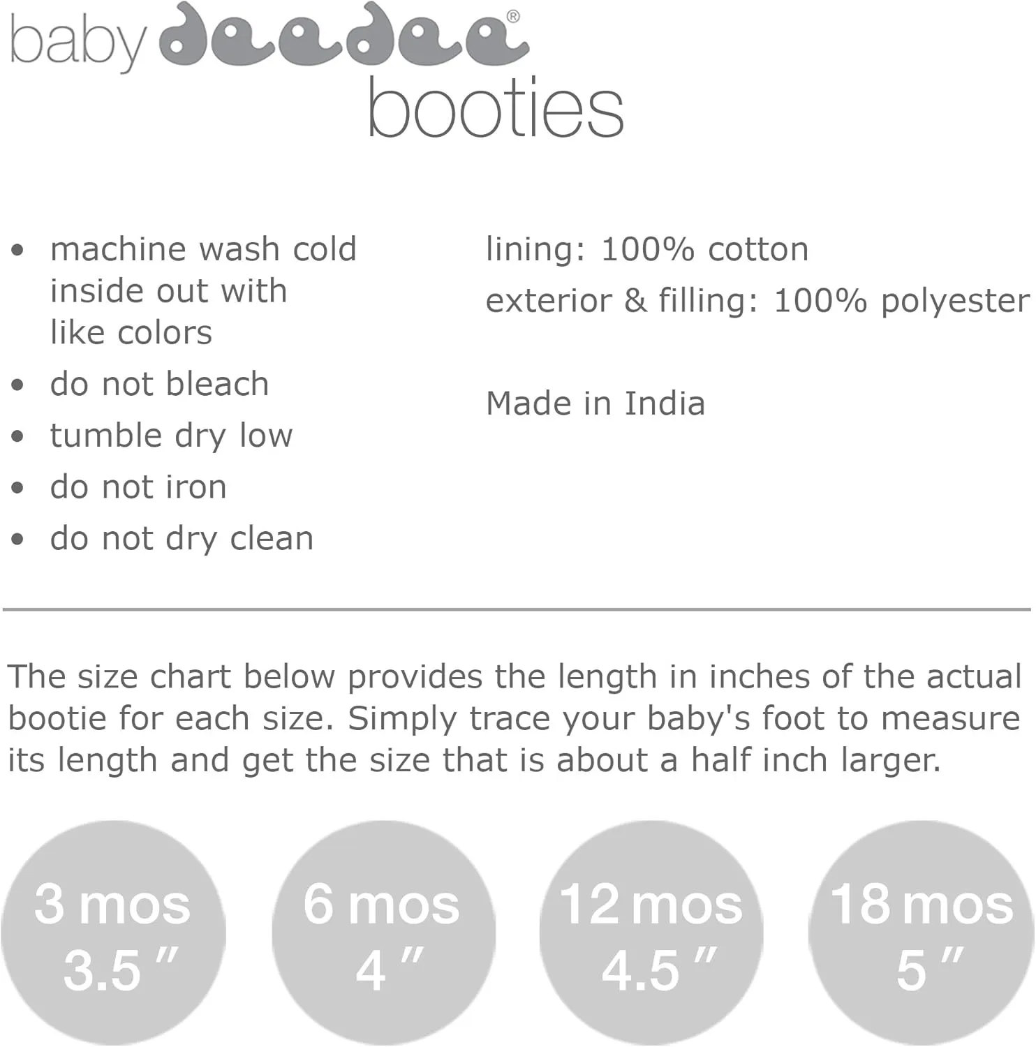 baby deedee baby-girls unisex-baby baby-boys Baby Bootie