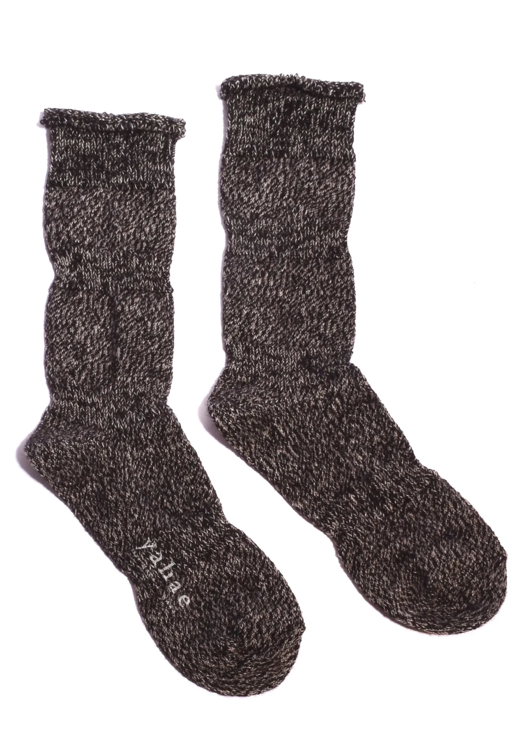 Crew Socks • Alpaca Linen Heathered Knit