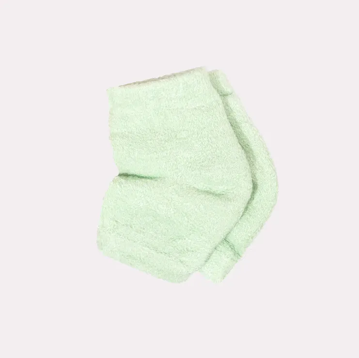 Green Moisturizing Heel Socks