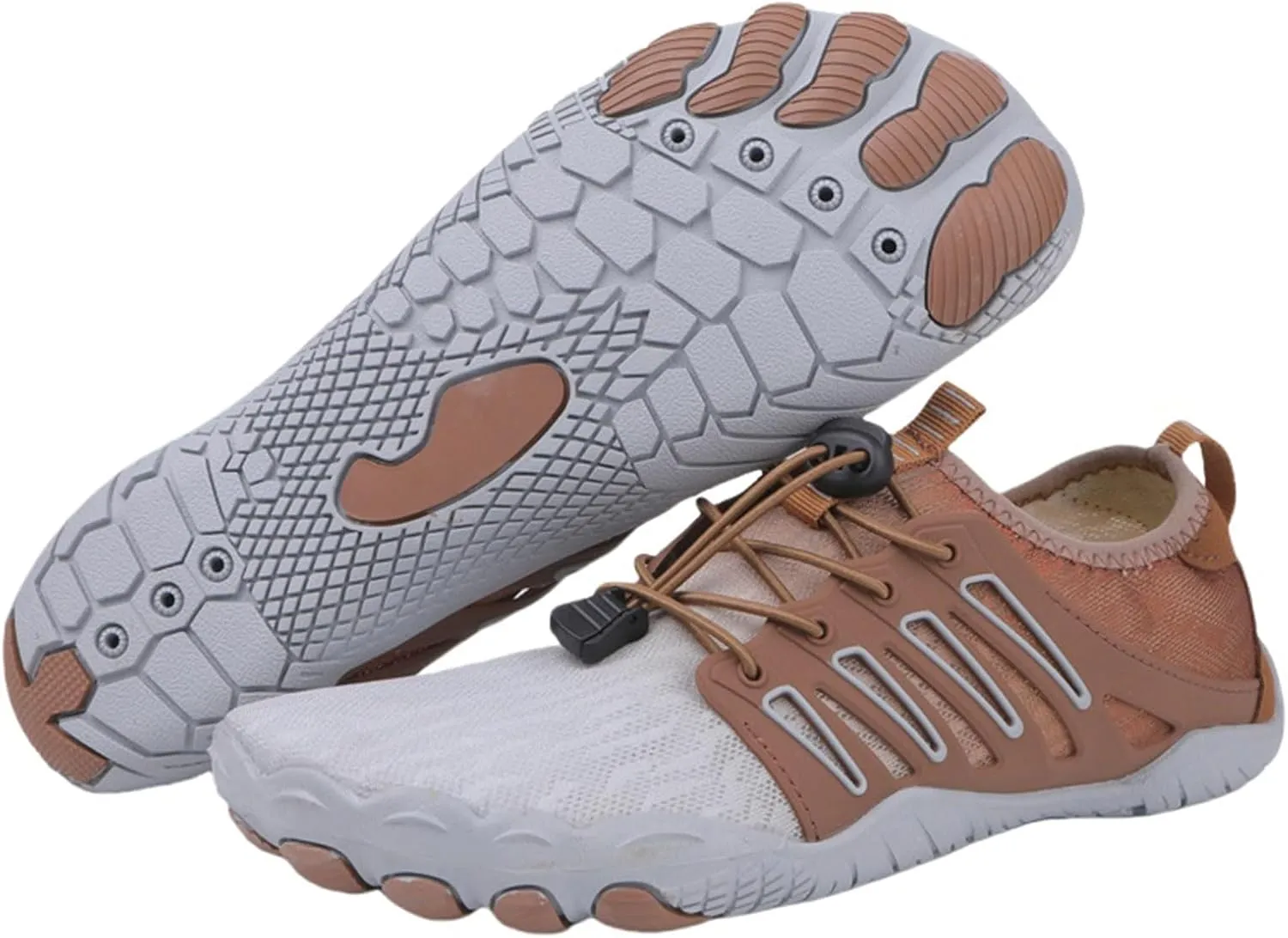 Hike Barefoot Shoes for Womens Mens Footwear, Pro Barefoot Shoes with Wide Toe Box Healthy & Non-Slip, Breathable Trail Running Shoes, Beach Pool Swim Surf Hiking Walking Shoes
