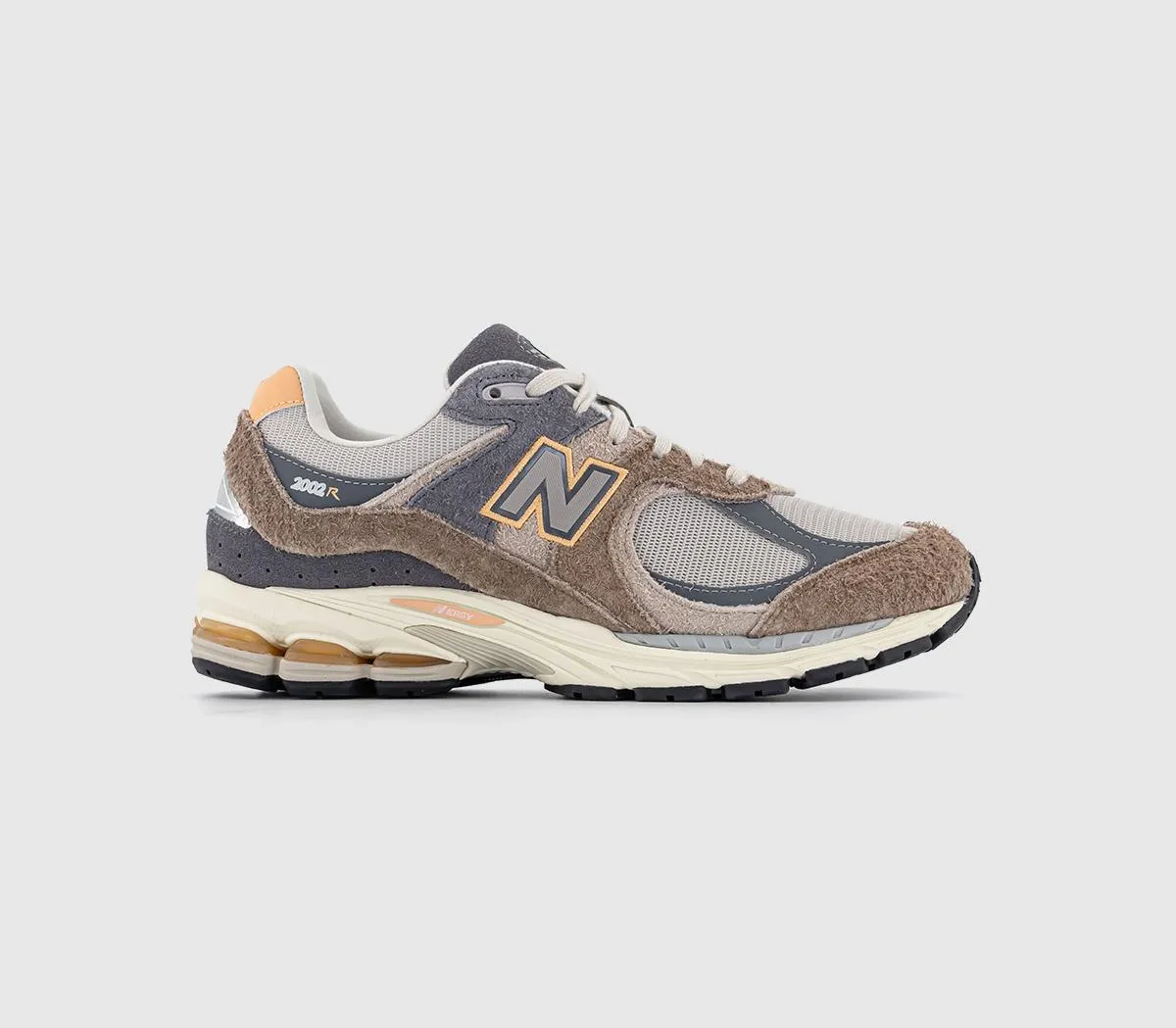 Mens New Balance 2002 Grey Grey Brown Beige