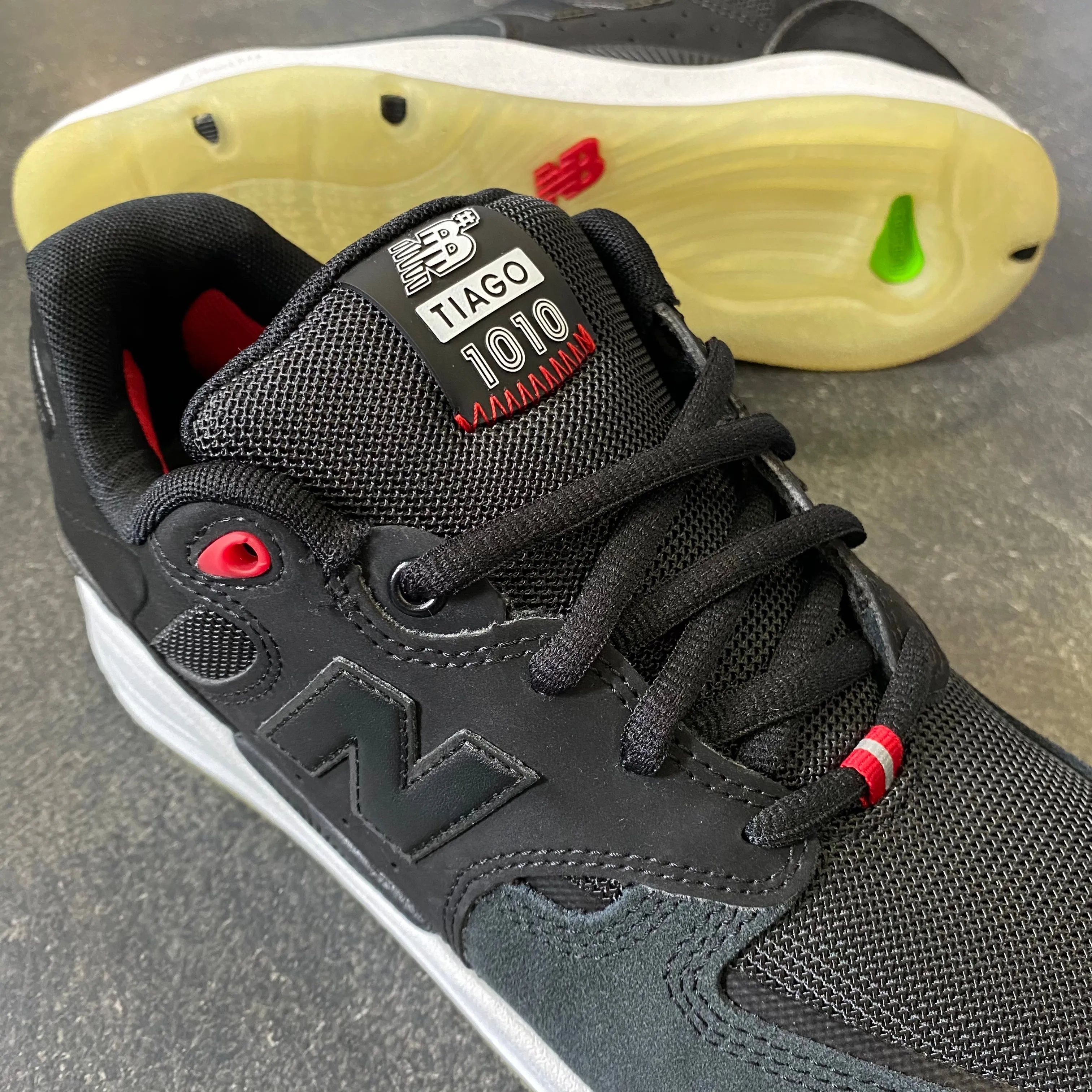 New Balance Numeric 1010 Tiago Black/Red