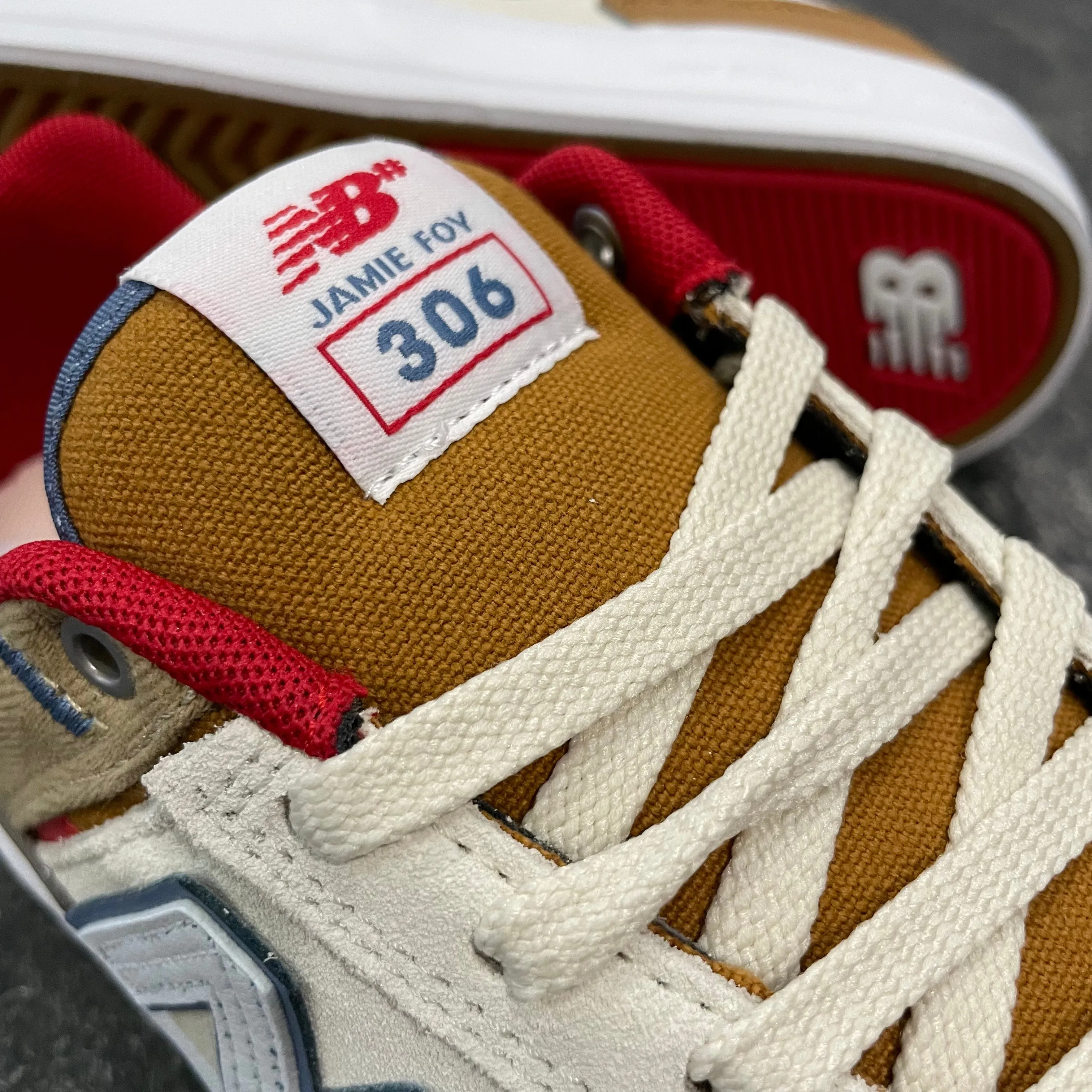 New Balance Numeric 306 Foy Brown/White SALE
