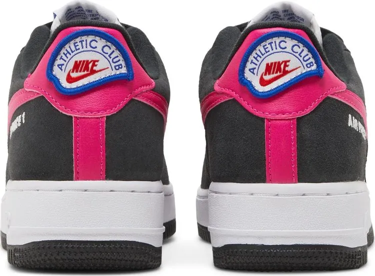 Nike Air Force 1 LV8 GS 'Athletic Club - Black Pink Prime', white