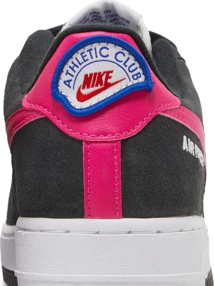 Nike Air Force 1 LV8 GS 'Athletic Club - Black Pink Prime', white