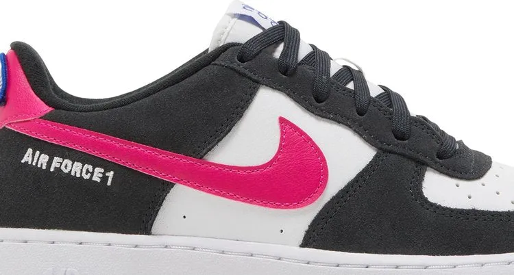 Nike Air Force 1 LV8 GS 'Athletic Club - Black Pink Prime', white