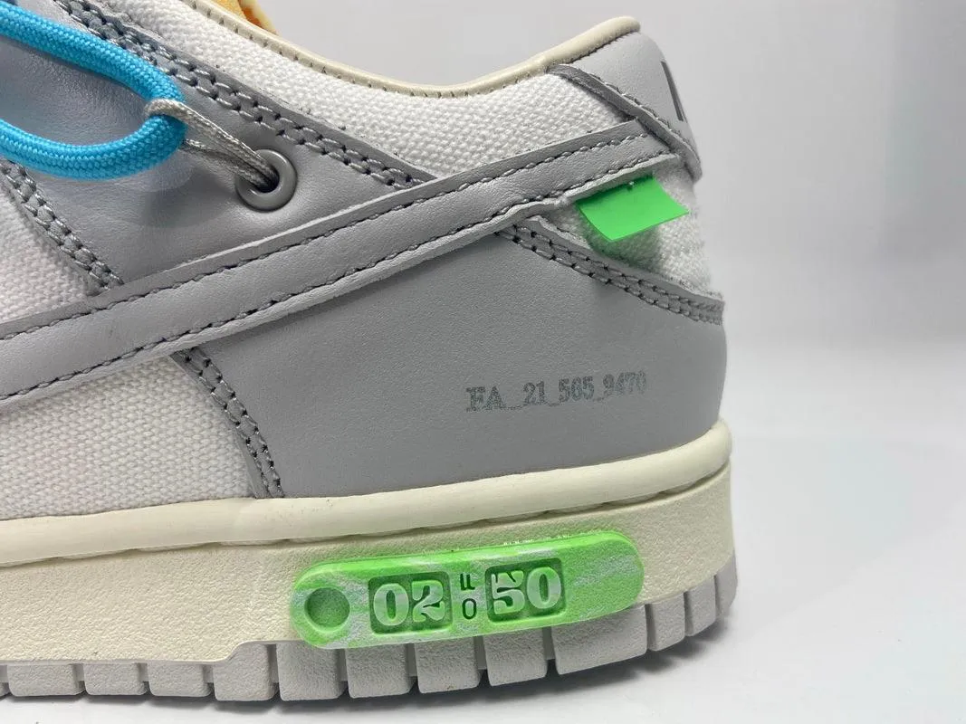 NIKE X OFF WHITE - DUNK SB " LOT 2 "