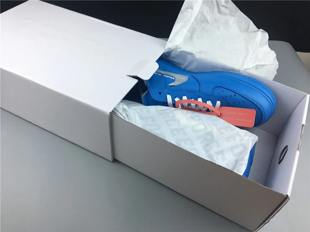 OFF WHITE - AIR FORCE 1 " UNIVERSITY BLUE "
