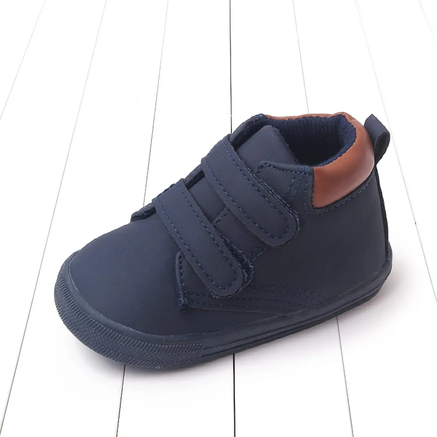 Summer Children Infant Toddler Shoes Boys and Girls Sports Shoes Flat Bottom Non Slip Round Toe High Top Solid Color Hook Loop Infant Water Socks