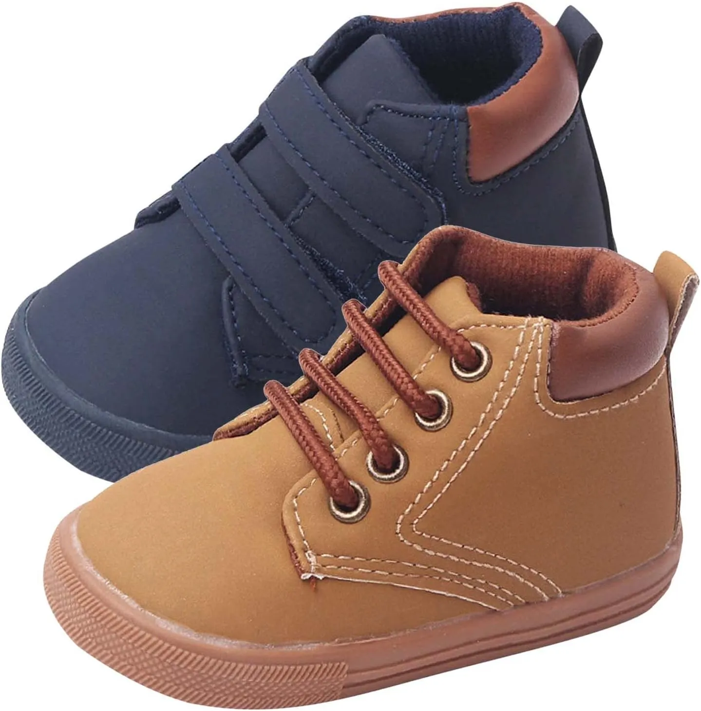 Summer Children Infant Toddler Shoes Boys and Girls Sports Shoes Flat Bottom Non Slip Round Toe High Top Solid Color Hook Loop Infant Water Socks