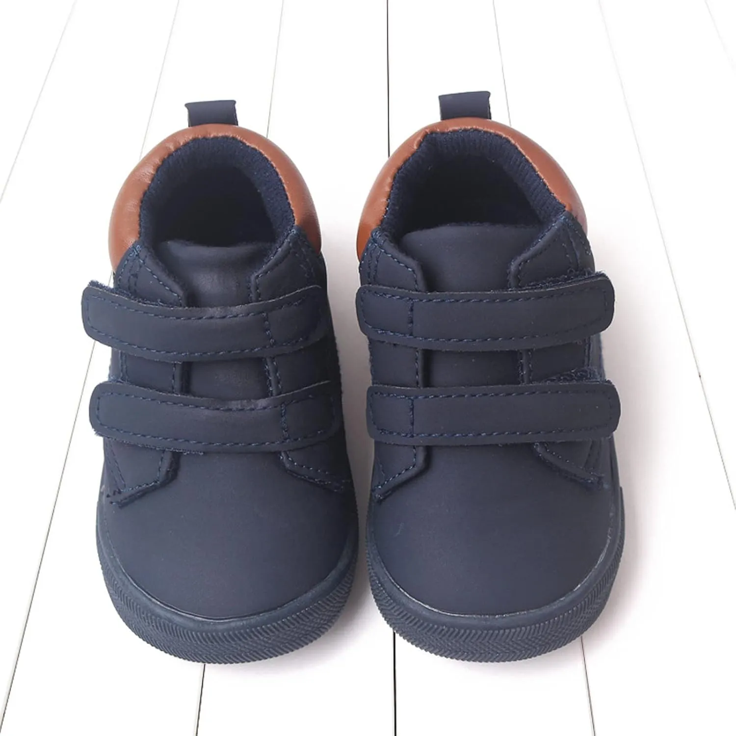 Summer Children Infant Toddler Shoes Boys and Girls Sports Shoes Flat Bottom Non Slip Round Toe High Top Solid Color Hook Loop Infant Water Socks