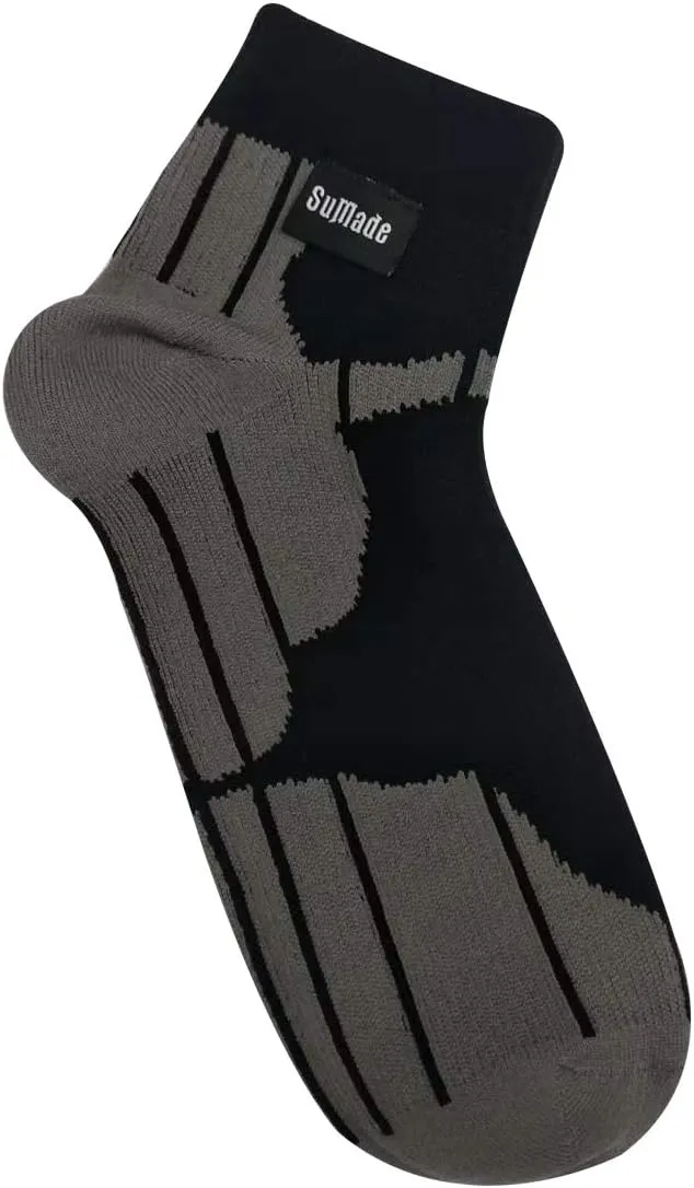 Ultra Thin Waterproof Crew Ankle Socks, Unisex Hiking Kayaking 1 Pair